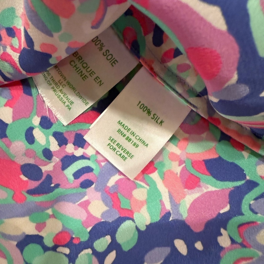 Lilly Pulitzer Elsa Silk Top​​​​ - Picture 7 of 7